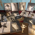 Lot 061 - Grouping Of 22 Vintage Black And White Dancing Photos, Possibly From Dance School, Some Hand Colored, Overpainted