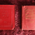 Lot 085 - Pair Of Antique Little Library Edgar Allan Poe Books; The Murders In The Rue Morgue And The Gold Bug