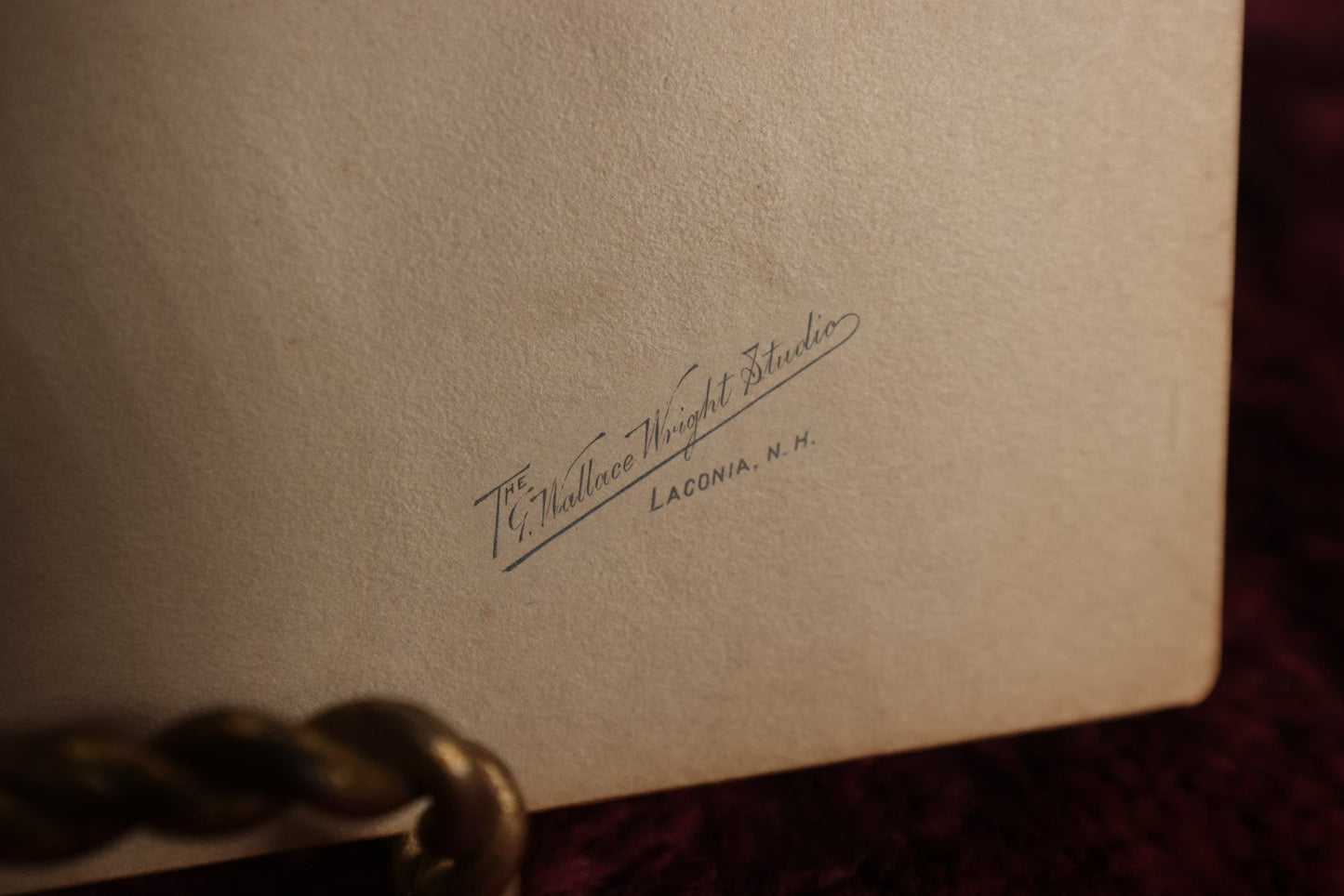 Lot 159 - Boarded Photo - Group Of Women Dressed And Labeled As Different Countries, Nationalities, March 1914, Likely A.C.A. Women's Group, G. Wallace Wright Photographer, Laconia, New Hampshire