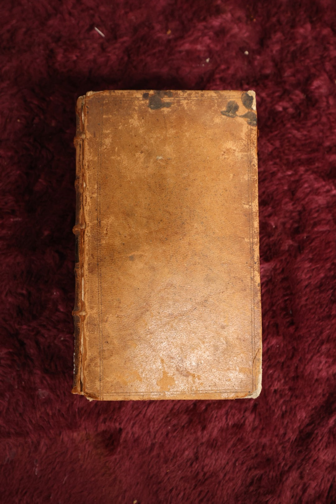 Lot 165 - Book - "Conferences On The Apostles' Symbol, On The Sacraments, And On The Commandments of God And The Church By M. Chevassu, Former Parish Priest of The Diocese of S. Claude, Volume Four.," Early Leather Bound Book