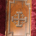 Lot 166 - Book - "The New Testament of Our Lord And Savior Jesus Christ," Bible, English, 1895, With Wooden Cover