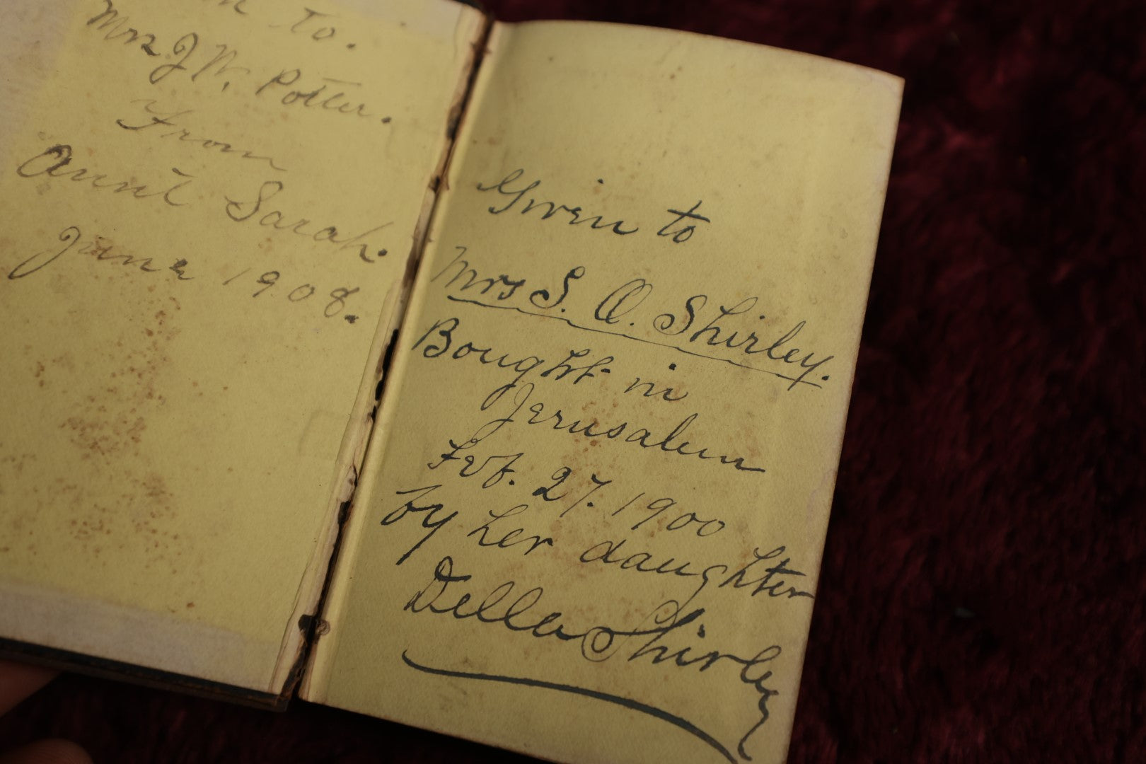 Lot 166 - Book - "The New Testament of Our Lord And Savior Jesus Christ," Bible, English, 1895, With Wooden Cover