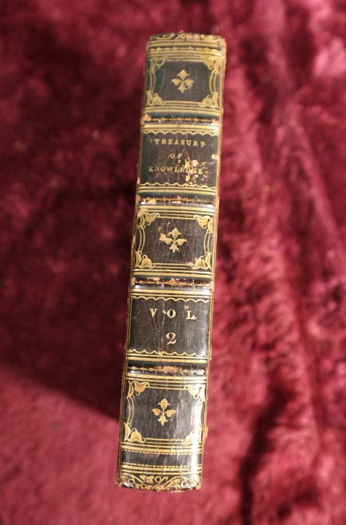 Lot 168 - Book - "The New Universal Gazetteer, Or Geographical Dictionary," 1833, Part Ii of A Treasury of Knowledge