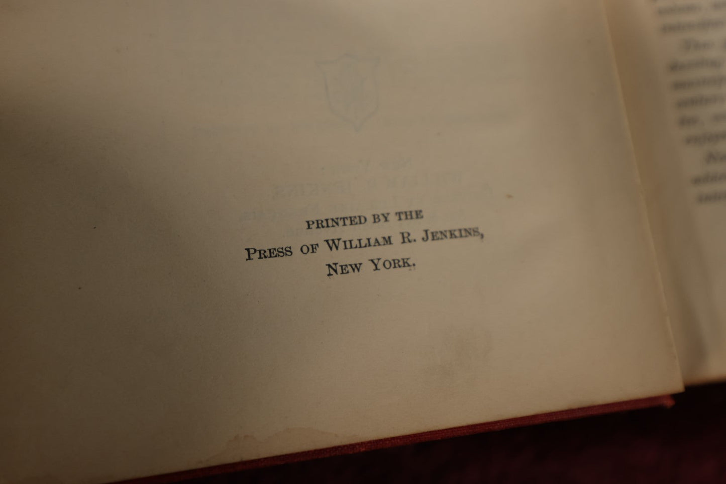 Lot 170 - Book - "Les Miserables" By Victor Hugo, Copyright 1895 By William R. Jenkins, One Volume Edition