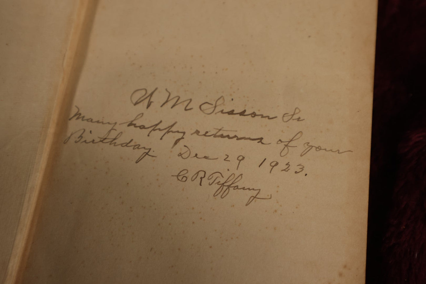 Lot 171 - Book - "The Assurance of Immortality" By Harry Emerson Fosdick, American Pastor Writing About The Afterlife