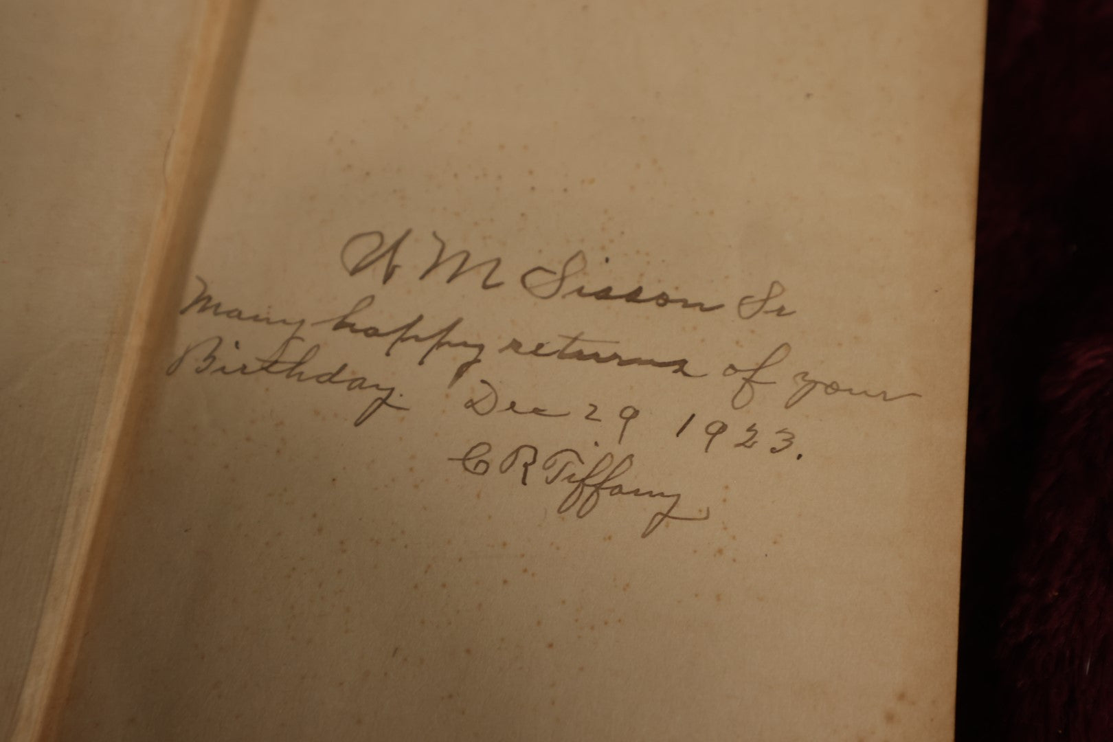 Lot 171 - Book - "The Assurance of Immortality" By Harry Emerson Fosdick, American Pastor Writing About The Afterlife