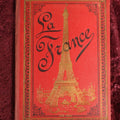 Lot 172 - La France Antique Tourist Souvenir Postcard Booklet, With Illustrations of Paris, France, Architecture, Note Severe Wear At Back