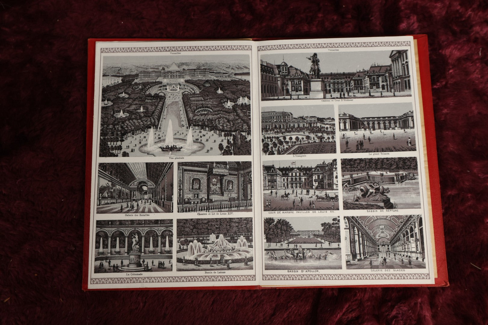 Lot 172 - La France Antique Tourist Souvenir Postcard Booklet, With Illustrations of Paris, France, Architecture, Note Severe Wear At Back