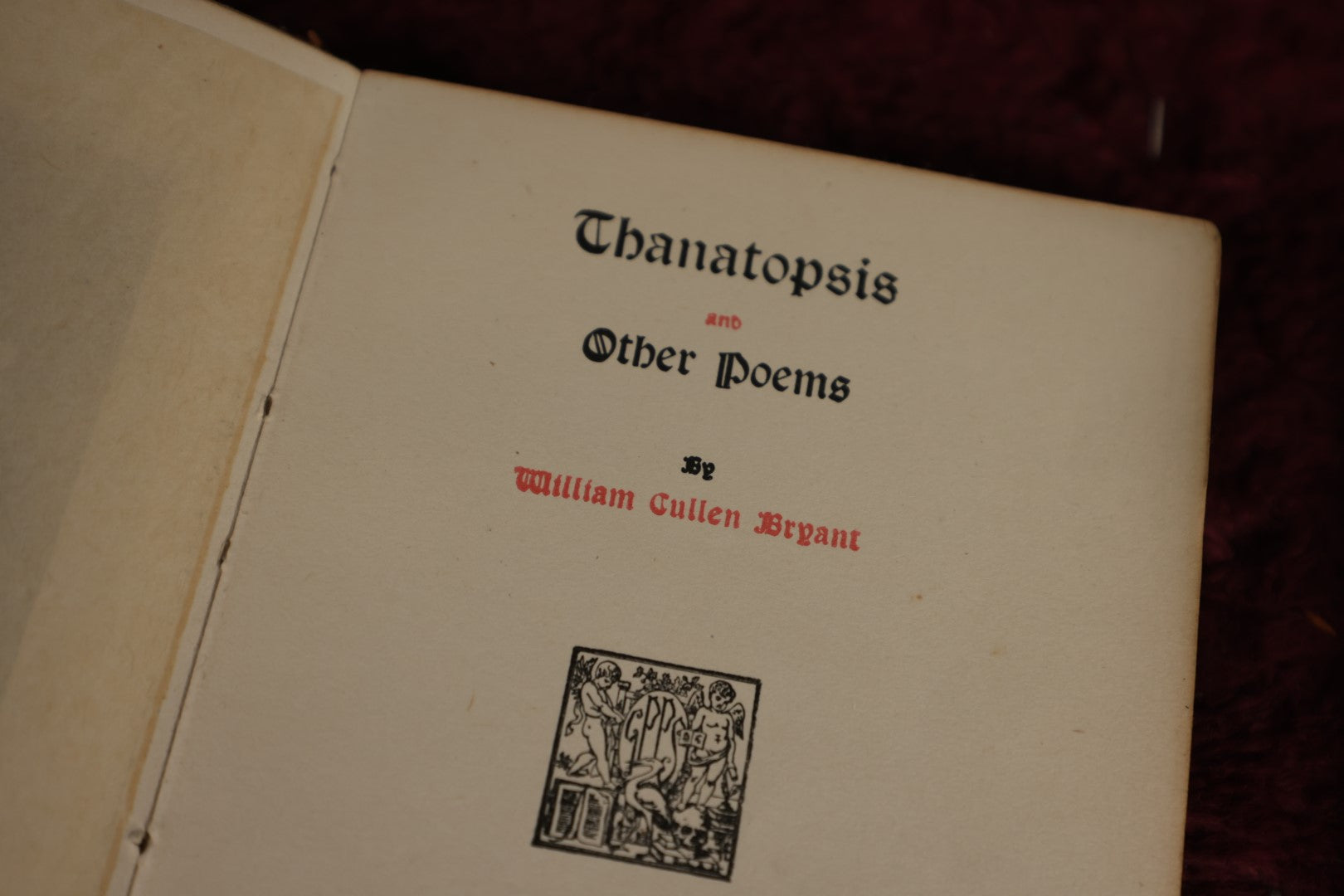 Lot 173 - Three Book Grouping Lot - Thanatopsis, Paul And Virginia, And Lancelot And Elaine