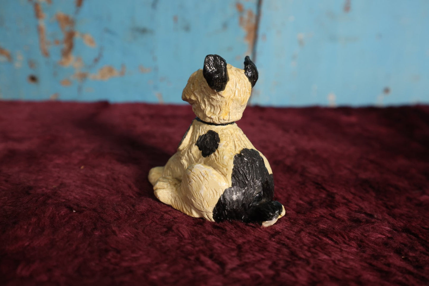 Lot 061 - Vintage "Stopper" Chalkware Dog Automotive Advertising Figure, American Brakeblok By American Brake Shoe Company, Circa 1960, Writing On Bottom