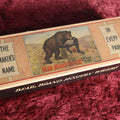 Lot 070 - Bear Brand Hosiery Parafit Infant Socks Size 5-1/2 Vintage Advertising Store Box, Chicago (Smaller)