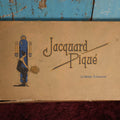 Lot 074 - Jacquard Piqué Le Papier Supérieur Vintage Advertising Box, Note Losses, Damage, Corner Wear And Separation