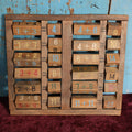 Lot 077 - Vintage Wooden Math Board Adding Toy, Teaching Aid