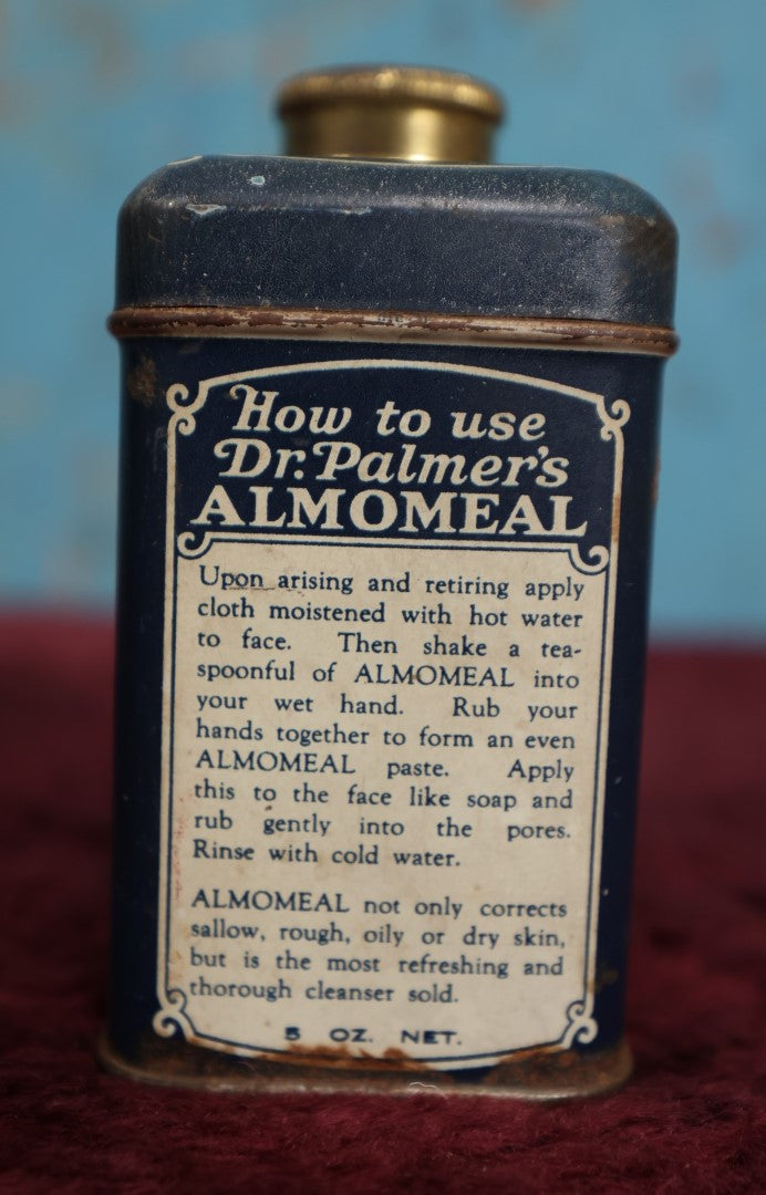 Lot 093 - Vintage Dr. Palmers Alomeal Compound Facial Cleanser Beauty Tin