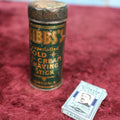Lot 097 - Two Piece Men's Shaving Lot - Gibbs's Cold Cream Shaving Stick And Gillette Blue Blades