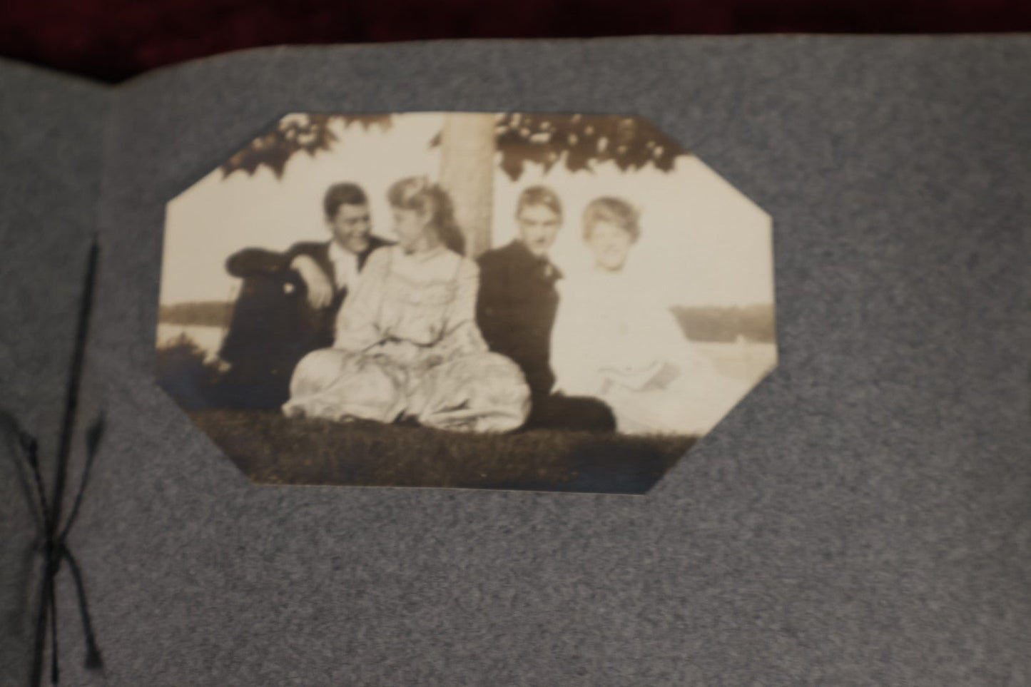 Lot 143 - Sparse But Interesting Early 20th Century Photo Album With Snapshots of Young People, Flirting, Fashion, And More