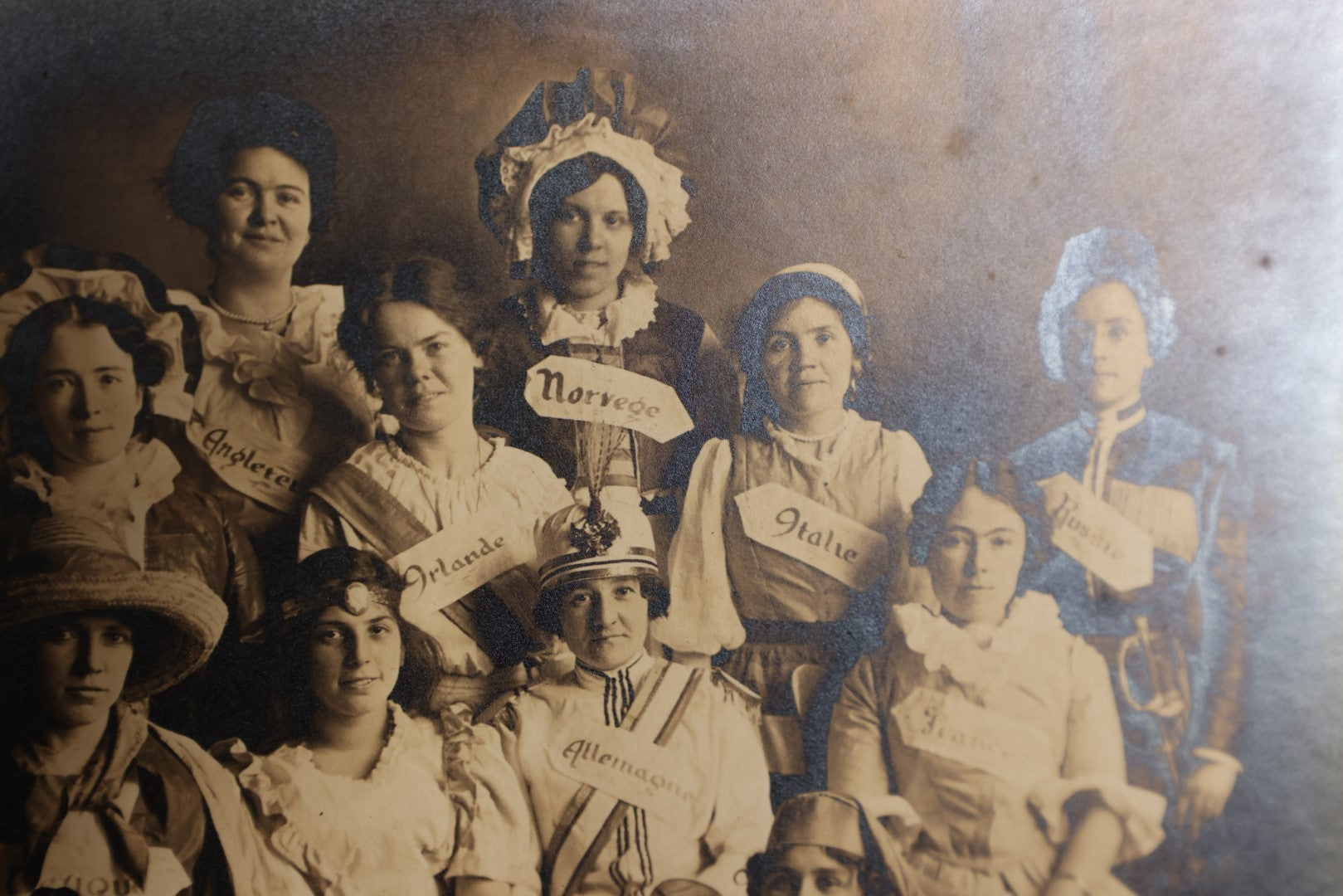 Lot 150 - Photo Lot - Grouping of Three Boarded Photos of The A.C.A. Women's Group, Villa Margurite No. 4 Lodge,1912-1913, G. Wallace Wright Photographer, Laconia, New Hampshire