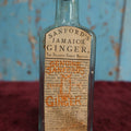Lot 158 - Sanford's Jamaica Ginger, The Delicious Family Medicine, Glass Bottle With Paper Label, Out of Boston