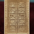 Lot 027 - Antique CDV Photograph Of The Gates Of Paradise, Main Gate To The Baptistry Of Florence, Italy