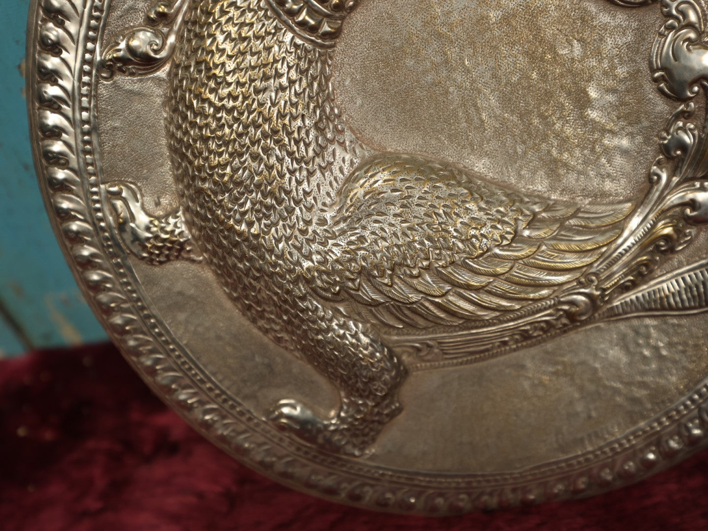 Lot 046 - Sasanian Empire, Second Persian Empire Mythical Gryffin Plaque, Unknown Age Or Provenance