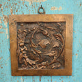 Lot 051 - Antique Greenman In Profile Bronze Plaque Wall Hanger By The Henry-Bounnard Bronze Company, New York City, Circa Early 20th Century