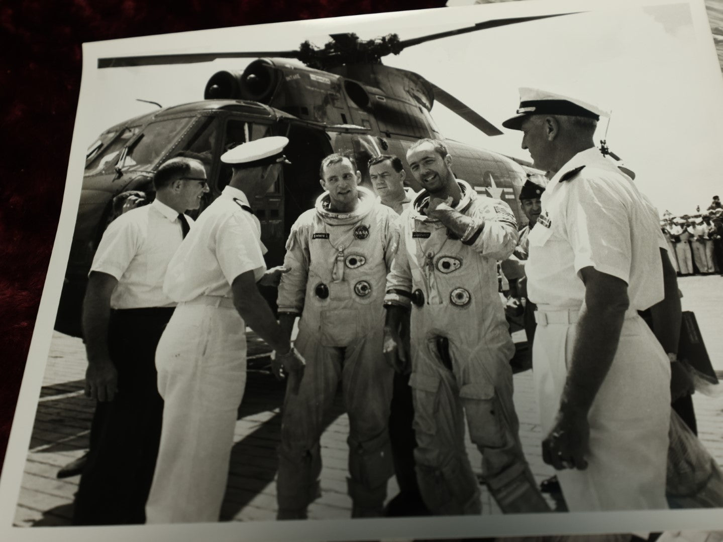 Lot 075 - Grouping Of 19 Pieces Of Nasa Ephemera, Official Nasa 8 X 10 Photos Of Gemini Iv And Astronauts, 1965, Cape Kennedy Florida, Note Some Duplicates