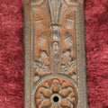 Lot 117 - Antique Cast Iron Metal Fragment With Acorn Design, Decorative Salvage