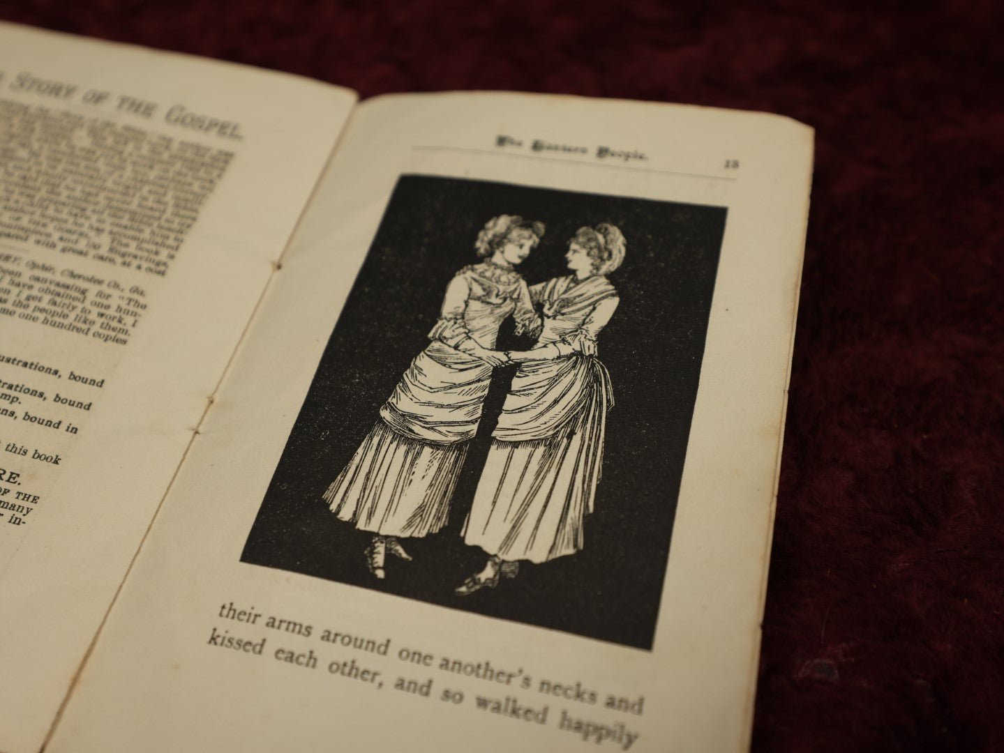 Lot 136 - Antique Fairy Booklet, The Lantern People An Allegory For The Young Folks And The Old Folks Too By The Author If The Story Of The Bible, Illustrated By Miss M.A. Lathbury, Published By Charles Foster, 1882, Philadelphia