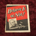 Lot 139 - Vintage Ripley's Believe It Or Not Booklet Advertising Macmillan Petroleum Corporation, Copyright 1941, Note Severe Damage To Back