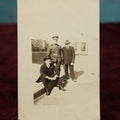Lot 147 - Single Postcard - RPPC Real Photo Postcard Of Police Officer With Two Gangsters, Not Written On