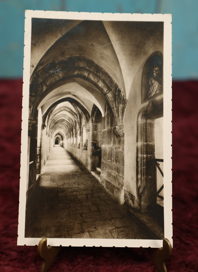 Lot 152 - Single Postcard - RPPC Real Photo Postcard Of Grand Chartreuse Monastary, France, Real Skeleton Visible, Dated 1932