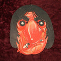 Lot 180 - Vintage Cracker Jack Witch Face Paper Mask, Note Various Wear, Creases