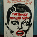 Lot 011 - Rocky Horror Picture Show Framed Broadway Poster, Loud Adler Presents The Michael White Production Starring Tim Curry, At The Beautiful Belasco, Modern Frame