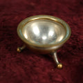 Lot 040 - Attractive Small Salt Cellar With Distinctive Foot, Marked D.N.E.