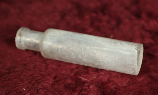 Lot 080 - Antique Glass Bottle For Dr. August Koenig's Hamburger Tropeen, Possible Misprint, Should Say Tropfen