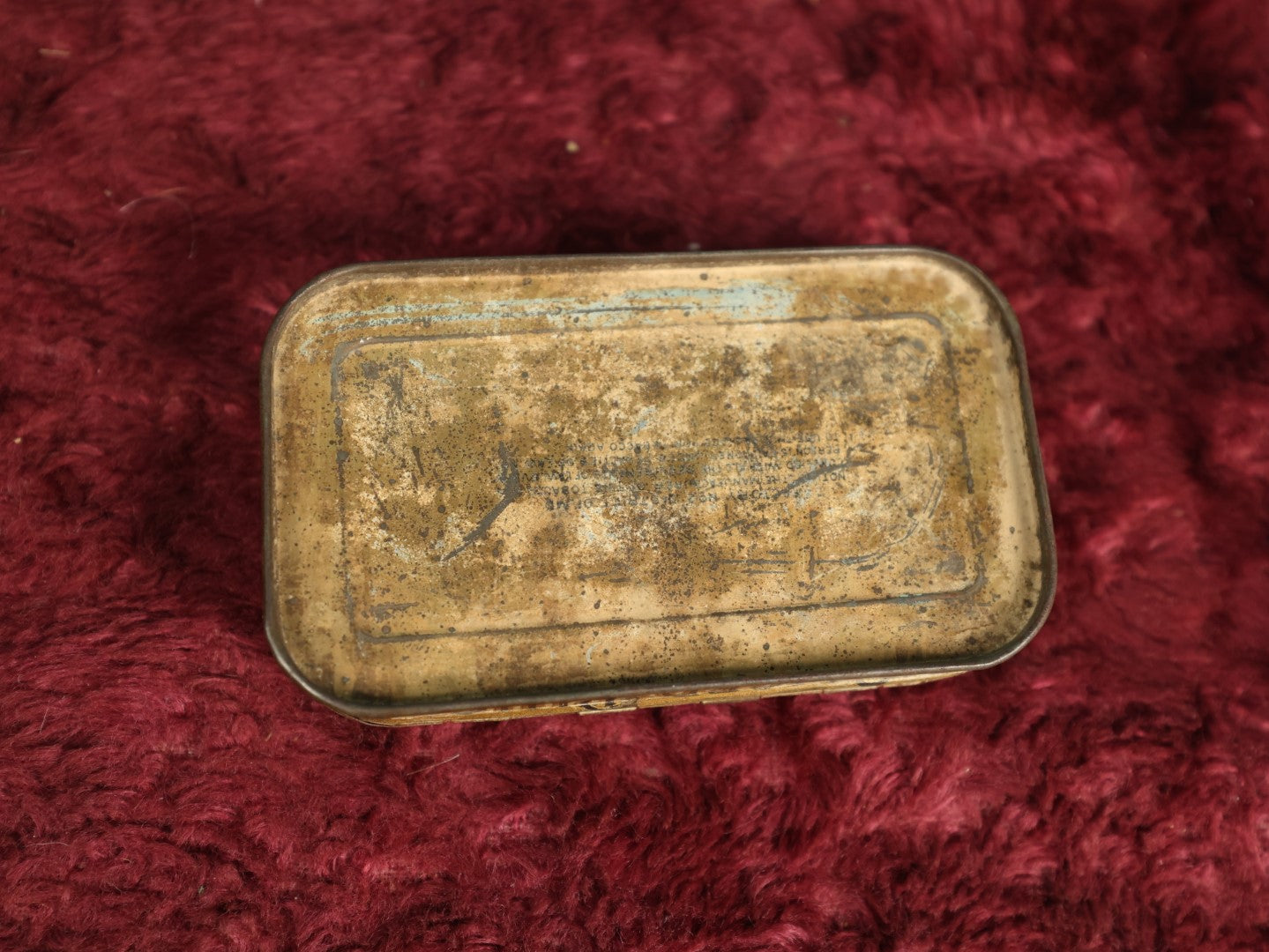 Lot 086 - Antique Van Bibber Mild Sliced Plug Pipe Tobacco Graphic Tin 