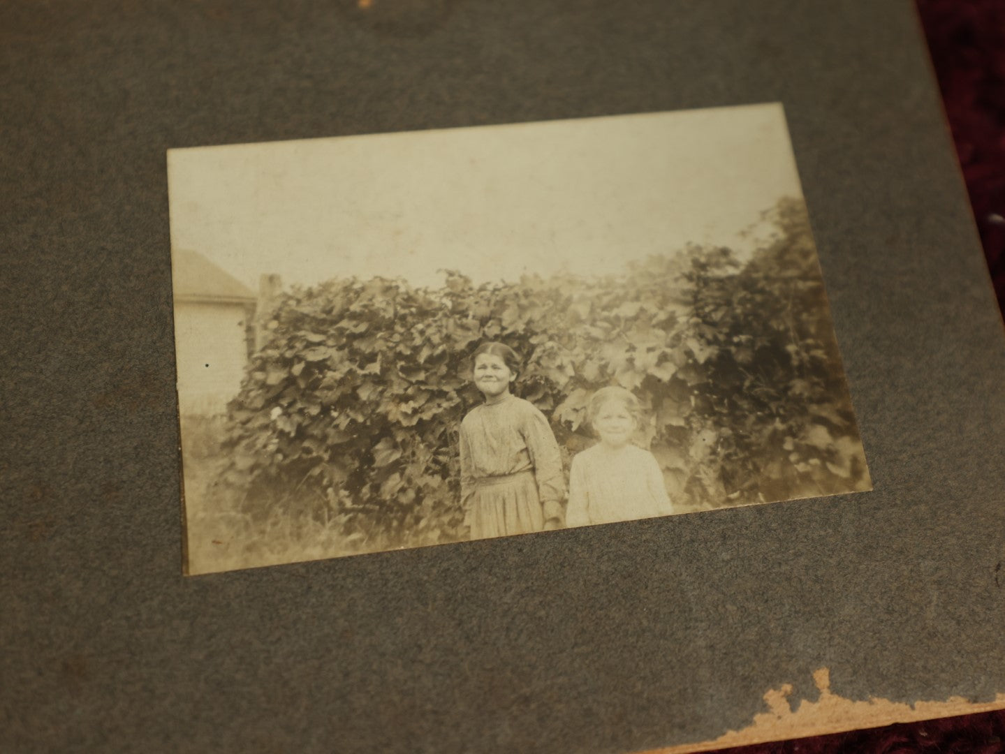 Lot 098 - Grouping Of Ten Antique Boarded Photos Including Photos Of Farming, Portraits, And More