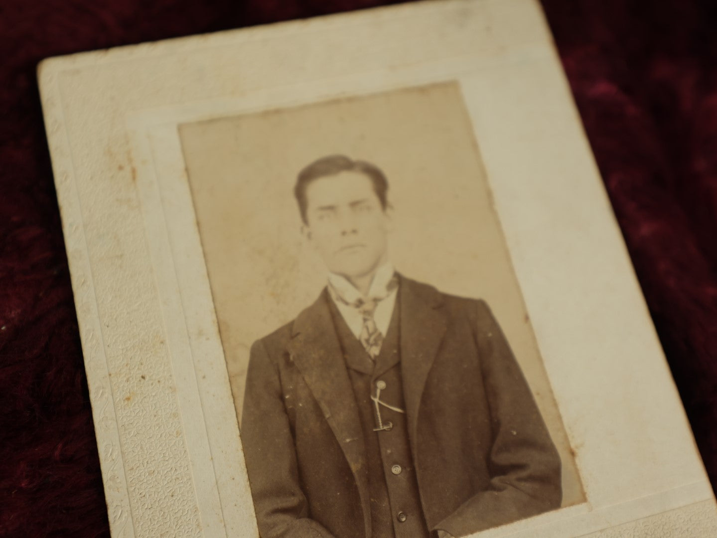 Lot 098 - Grouping Of Ten Antique Boarded Photos Including Photos Of Farming, Portraits, And More