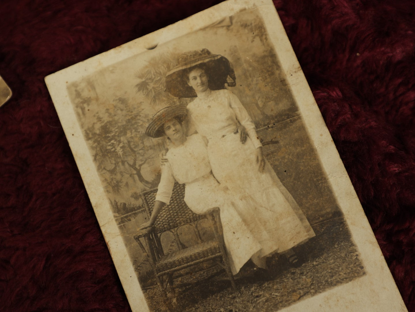 Lot 099 - Grouping Of Seven Antique Real Photo Postcards R.P.P.C. And Snap Shot Photos Including Child Beind Pulled On Cart By Goat