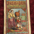 Lot 103 - Antique Mcloughlin Brothers, New York Linen Children's Book, "Joyful Tales, Jingles, And Jokes For Little Folks," Circa 1869