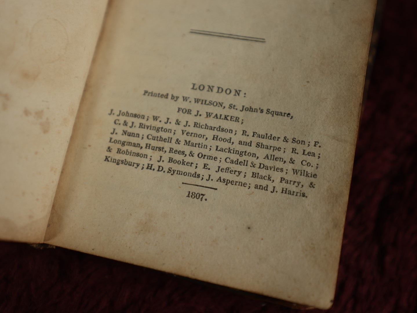 Lot 114 - Antique Book, Early 19th Century Book, "The History Of Rasselas, Prince Of Abissinia, " By Dr. Samuel Johnson, Philosophical Novella On The Nature Of Happiness, London, 1807, Note Cover Detached