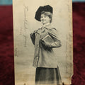 Lot 134 - Single Real Photo Postcard R.P.P.C. Of Woman Graduate Smoking Cigarette, Early 20th Century, Bulach, Zurich, Switzerland