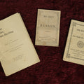 Lot 140 - Grouping Of Three Religious Christian Tracts, Antique, Including How To Receive Divine Healing, No Sect In Heaven, And Sin's Wages And God's Gift