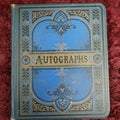 Lot 004 - Important Victorian Autograph Album, Having Belonged To Mrs. Lucinda L. Berry, Including A Signature From Pioneering 19th Century Photographer Amory Nelson Hardy (1835-1911), With Many Other Signatures, Drawings, And Writings