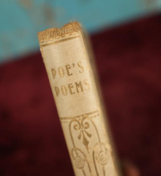 Lot 023 - The Complete Poetical Works Of Edgar Allan Poe, With Memoir By J.H. Ingram, The Mershon Company, New York And New Jersey, With Decorative Cover And Spine 