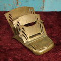 Lot 038 - Antique Brass Folding Letter Stand And Stamp Box Holder, Marked Austria, Art Deco