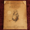 Lot 088 - Single Ephemera Booklet, "Excellent Recipes For Baking With Fleischmann's Yeast," Advertising Recipe Book, Copyright 1910