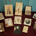 Lot 101 - Grouping Of Twelve Antique Cabinet Cards And Other Photos Of Priests, Popes, Church, And Nun
