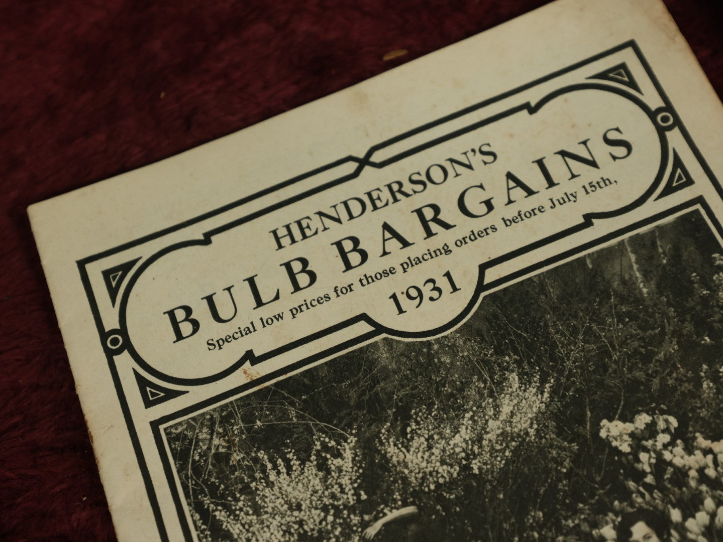 Lot 125 - Pair Of Ephemera Booklets, Henderson's Flower Bulbs, Circa 1930s, Peter Henderson & Co.