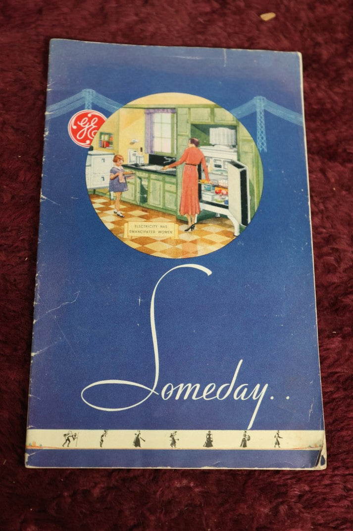 Lot 127 Single Ephemera Booklet, General Electric G.E. Someday Pamph